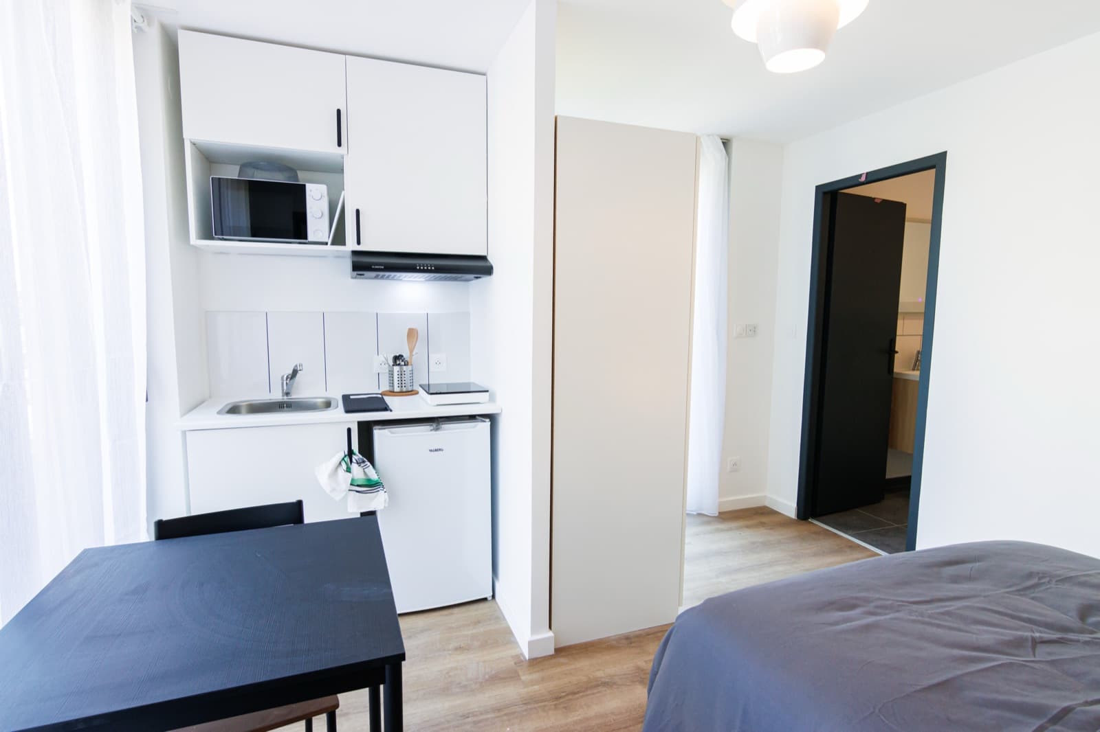 Studio meublé en coliving à Lyon 8 — Coliving Thenard