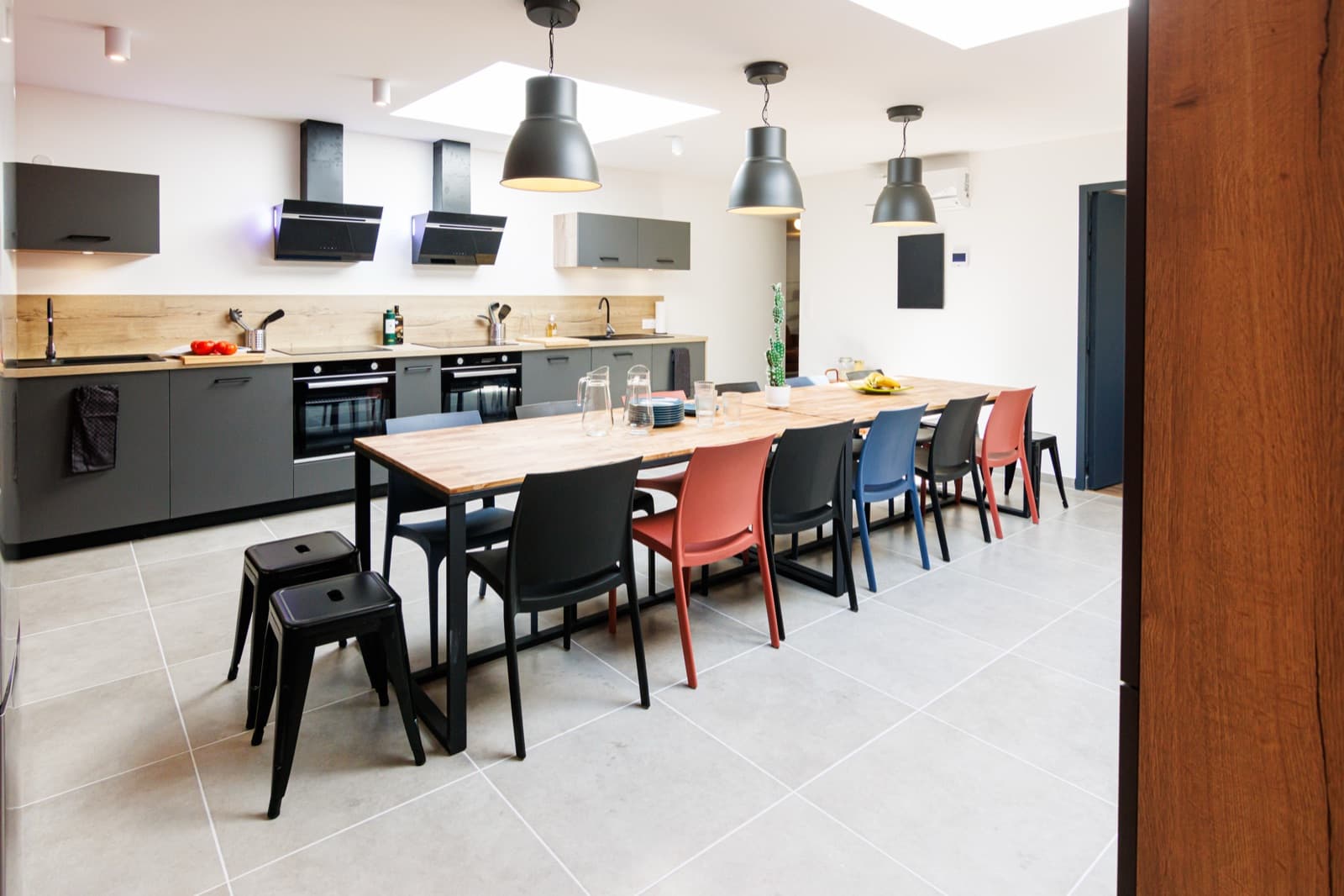 Cuisine partagée du coliving